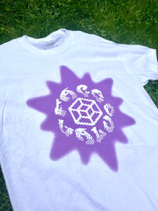 BLUR TEE (Purple)